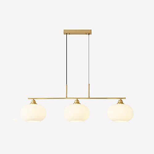 Luminaire suspendu réglable en verre de simplicité de décoration