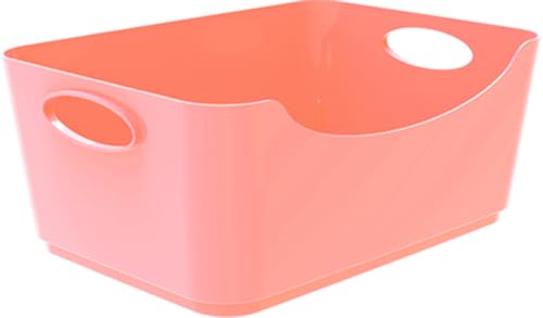 Image of Alltime Versa Storage Organmiser Basket with Handles, 34x24x14 cm, Bathroom Toiletries Organiser