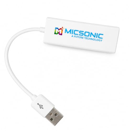 Image of USB 2.0 to Ethernet Adapter, RJ45 LAN Network Adapter, 10 /100Mbps, Plug & Play for Laptop, PC, Windows, Mac OS