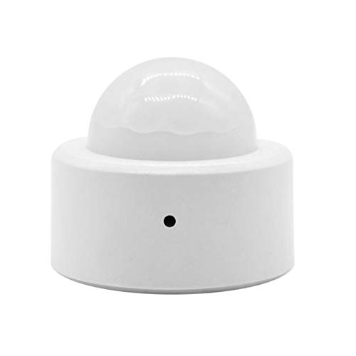 Tuya Zigbee 3.0 Connection Human Body Motion Sensor Wireless Movement mini PIR Motion Sensor Gateway for Alarm System and Smart Home Automation, Broad Detection Range