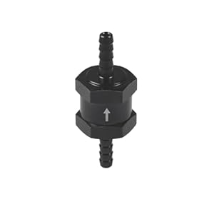 ZHBOZMD Kfz-Kraftstoffleitungs-Rückschlagventil (6 mm) 1 Stück