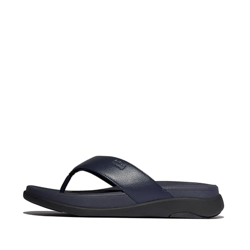 FitFlop Men's F-Mode Go Toe-Post Sandals Midnight Navy 12