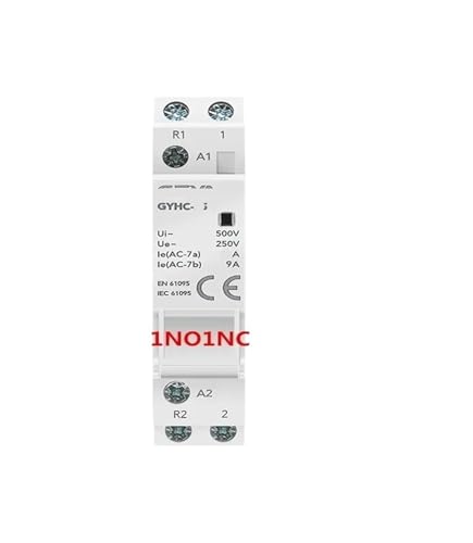 Contacteur modulaire silencieux 2P 25A pour éliminer les bruits de commutation