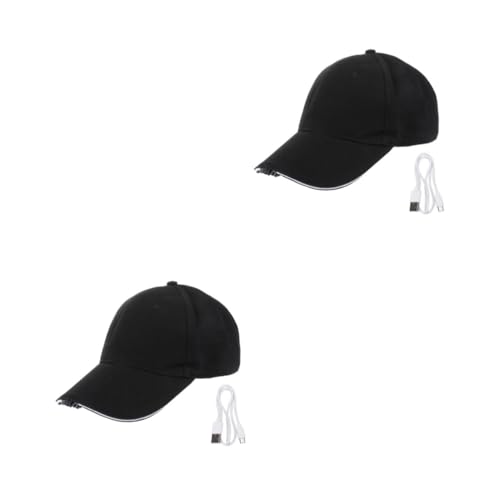 Casquette de baseball lumineuse de course nocturne avec éclairage LED sport