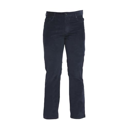 Image of BASICS Premium Cotton Stretch Formal Trousers for Men | Office Pants
