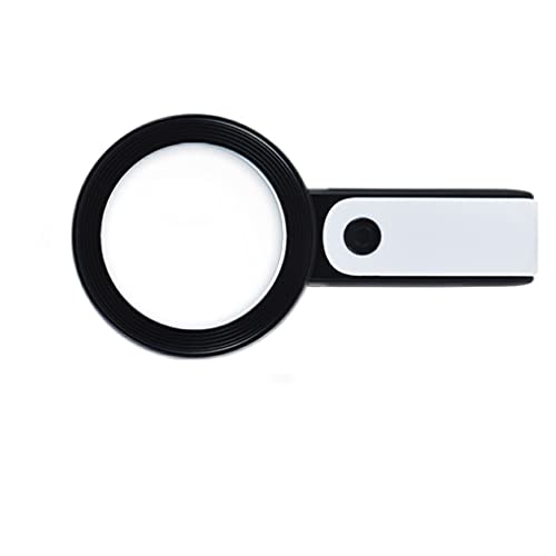 BOKIOESDE 30X Lupa Joyeros Estudiantes Costura Lupa Luces LED Cover