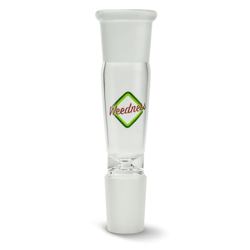 Bong Glass Activated Charcoal Filter Adapter 14.5 mm Cut - Accessory Adapter Activated Charcoal Filter Bowl Plug Head Bowl Head