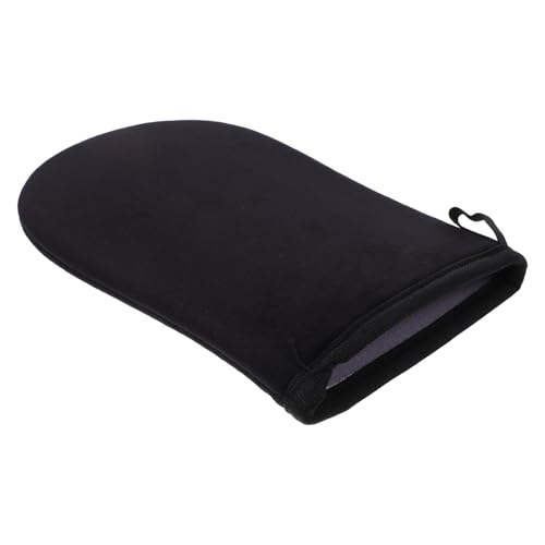 Cabilock Self Tanning Mitt Tanning Glove 20.2 X 12.3 CM Soft Flannel Sponge for Even Lotion Application Reusable for Body Care Routine