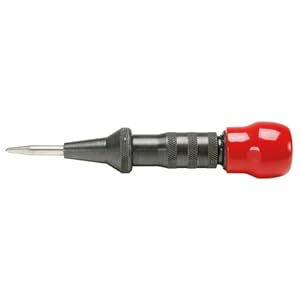 KS Tools 156.0466 Automatik-Körner mit Rotem Knopf