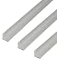 Produktbild Alberts 498412 Winkelprofil | Aluminium, natur | 1000 x 35 x 35 mm | 3er Set