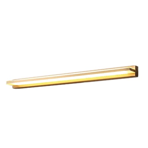 Applique murale cuivre chic et led moderne pour miroir salle de bain