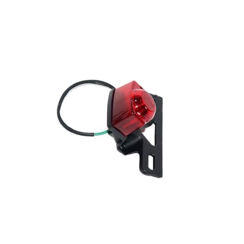 Feu arrière moto multifonction avec feu freinage et lumière de plaque