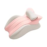 Zktfyshk Verstellbares Kühlkissen für Seitenschläfer, Nacken- und Schulterentlastung mit Eisseidenbezug zum Betrachten Ergonomisches Kissen aus Memory-Schaum für Seitenschläfer, Lesebett mit