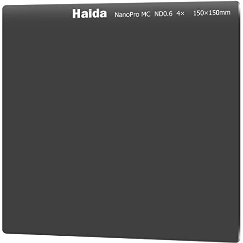 Filtro ND4 Haida NanoPro 150mm de cristal óptico con 2 pasos de reducción hd3321
