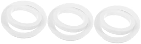 CLISPEED 3 Sets Golf Hole Limit Ring Golf Outdoor Indoor Cup Golf Target Holes Ring Golf Training putters Golf Hole Cup Practice Golf Cup Rings Plastic White Put The Cup Portable
