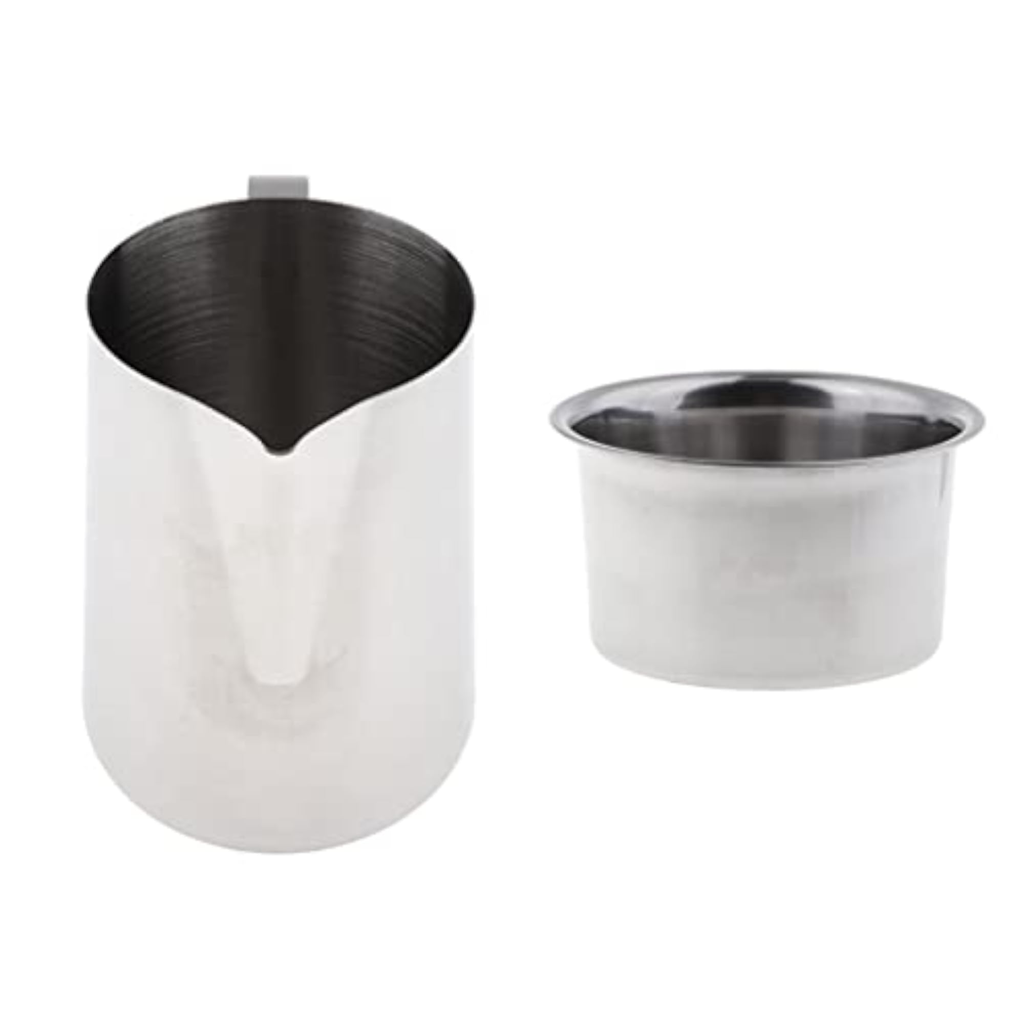 2 Pieces Stainless Steel Melting Candle Pot Spoon Set