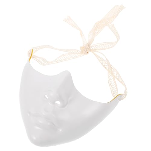 Toddmomy 2pièces Masque De Mascarade Pour Moitié Inférieure Visage Lot De Vierges Accessoire De Fête Cosplay Pour Femmes