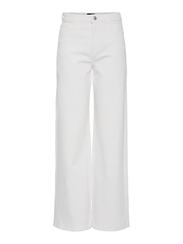 Jeans PIECES Pcselma Hw Wide aux finitions soignées et denim premium pour femme