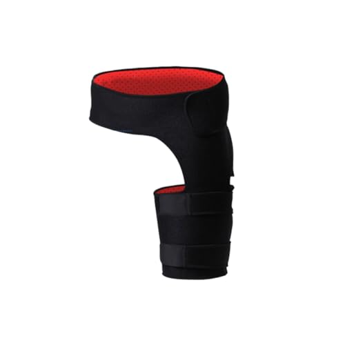 Faja de Compresión Ajustable para Pierna y Cadera Abaodam Negra miniatura 1