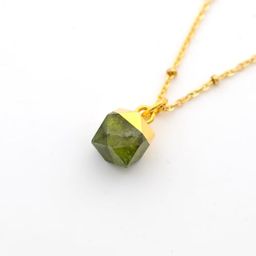 Collier chakra ajustable en acier inoxydable anti-allergie or - 6