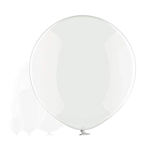 Belbal Giant 3ft 36" Latex Balloon by Tri Products (Crystal Clear (038))