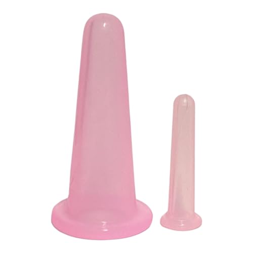 Cup Charme Therapy II - Ventosas Rosto, Força e Charme, Rosa, pacote de 2