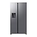 Samsung Frigorifero Side by Side AI RS80F66KCT/EF con Dispenser Acqua/Ghiaccio, Wifi con AI Energy Mode, Total No Frost, SpaceMax, 634 L, LxAxP: 91,2 x 178,4 x 72,6 cm, Inox