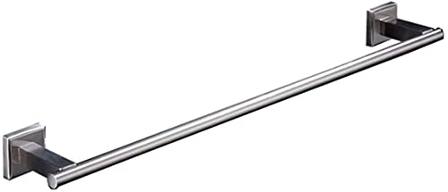 Porte-serviettes tige unique en inox anti-rouille pour grand drap de douche