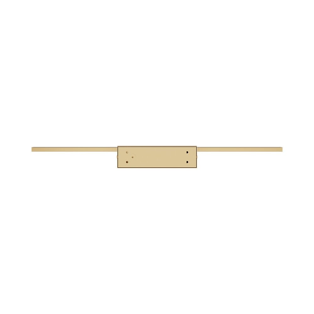 Braytron LED Spiegelleuchte Bad Spiegellampe Badlampe 60cm 3CCT IP44 Wandlampe Wandleuchte Schwarz/Chrom/Gold 12 Watt 900 Lumen (Gold)