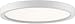 Quoizel OST1711W Outskirt Modern Super Flush Mount Ceiling Lighting, 1-Light, LED 15 Watts, Fresco (1" H x 11" W)