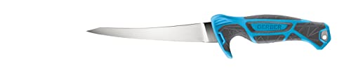 Gerber Gear Controller - Saltwater Fishing Fillet Knife For Fishing Gear - Cyan, 6 Inches #TOP16