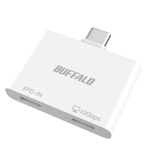 Buffalo USB-C 2-port hub BSHM2U105C1PWH