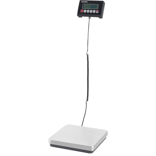 Global Industrial Digital Compact Bench Scale, 440 lb x 0.1 lb, RS-232 Interface
