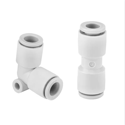 Conector neumático KQ2L 08-00 para reparación de mangueras y mantenimiento de líneas