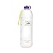 Cnoc Outdoors Vesica Collapsible Water Bottle 1 Liter Purple, 28mm Thread Compatible with Popular Filters, Packs Down Small when Empty, Perfect for Travel and Hiking