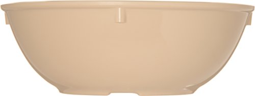 Vaisselle mélamine durable Carlisle Dallas Ware beige pour table - 3