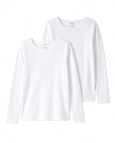 Image of Carter's Little Girls' 2-Pack Cotton Tee Set
