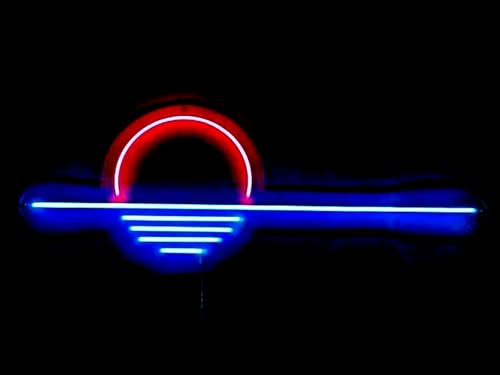 Image of LED Decorative Lights USB Mountains Sunrise Sunset Led Neon Signs Home Decoration Wall Art Holiday Gift Brightness Adjustable 16.5''x9.5''