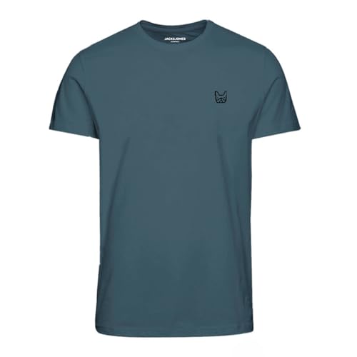 T-shirt Denim Dog Jack & Jones 2XL coupe droite pour homme fort