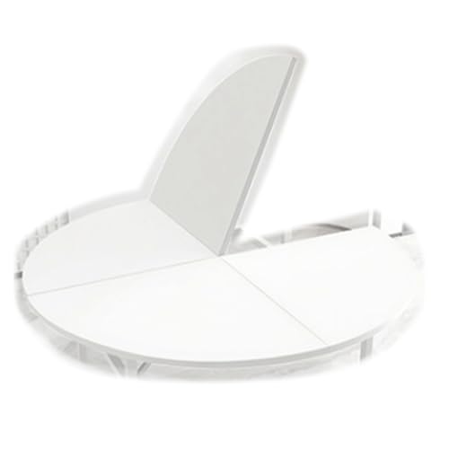 GIBUSHR 120cm e[u V ؐ  e[ugbv ܂肽ݎ zCg/ubN ~`e[ugbv Xy[Xߖ ^e[u e[ugbv̌p, rȂ(White,130cm/51")