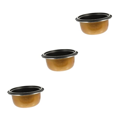 Cabilock 3 Piezas De Revestimiento Para Olla Arrocera Olla Arrocera Tazón Pequeño Incluye Olla Arrocera Pequeña Olla Arrocera Ninja Olla Arrocera Tigre Olla No Plus Para Hacer Olla