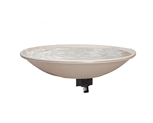 Api 650Ec Deck-Mounted Heated Bird Bath, Stone #TOP1