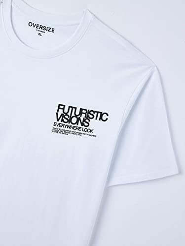 TERRANOVA - Maglietta da Uomo a Fantasia Block