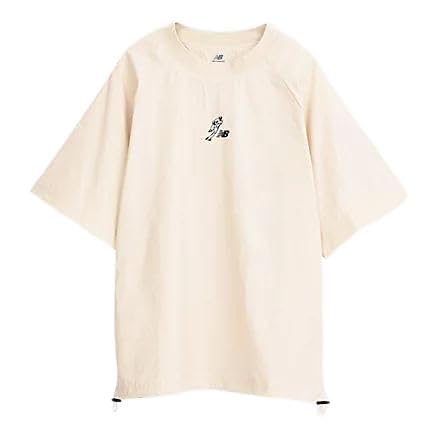 [ニューバランス] 大谷翔平 ウーブンショートスリーブトップ M BEIGE