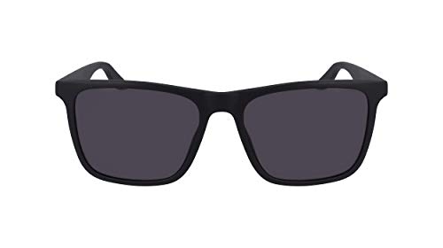 Dragon Men's Renew Rectangular Sunglasses, Matte Black/Ll Smoke, 58 mm2
