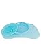 Twistshake Click-Mat 38 x 25 cm Mantel Individual Placa de Alimentación para Mesa + Plato Sellado con Tapa Alimentación para Bebés, Vajilla, Sin BPA, 6+ Meses, Azul Pastel