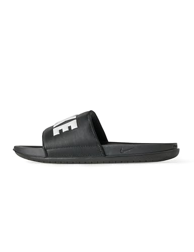 Nike Men's Offcourt Slides, Black/White-Black, 10
