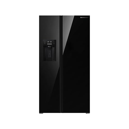 Schneider SCUS556NFGL-BE - Réfrigérateur Multiportes 556L Noir