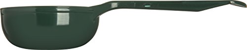 Image of Carlisle FoodService Products 492808 Measure Miser Solid Measuring Spoon with Short Handle, 4 Ounces, Green