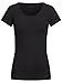 Produktbild ONLY Damen T-Shirt Onllive Love Life Basic Damenshirt 15205059 Black S